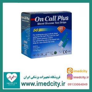 نوار تست قند خون آنکال پلاس 50 عددی
