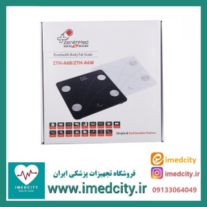 ترازوی دیجیتال هوشمند وزن و چربی زنیت مد مدل ZTH-A6B/ZTH-A6W