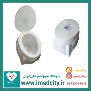 توالت فرنگی پلاستیکی دور بسته مدل صحرا