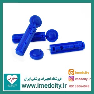 سوزن تست قند خون ایزی مدیک مدل چهار پر ا easy medic lancet