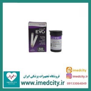نوار تست قند خون اوو بسته 50 عددی EVO