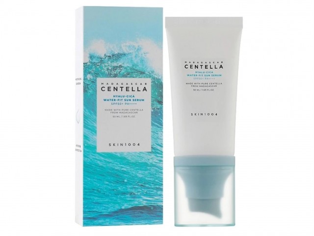 ضدآفتاب سنتلا اسکین 1004 اصل 50 میل++++Skin1004 Madagascar Centella Hyalu-spf50