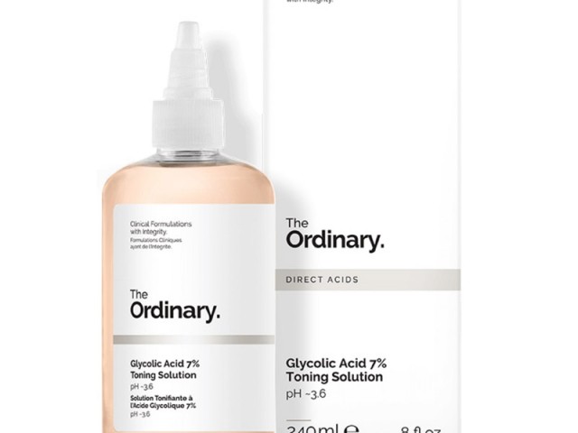 تونر لايه بردار و روشن كننده گليكوليك اسيد اوردينري