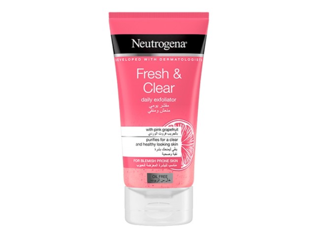 ژل شوینده و لایه بردار گریپ فروت Fresh & Clear نوتروژینا