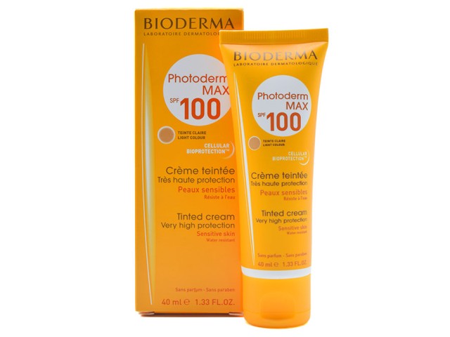ضد آفتاب فتودرم مکس 100 بایودرما حجم 40 میل Photoderm Max Cream SPF 100 Bioderma