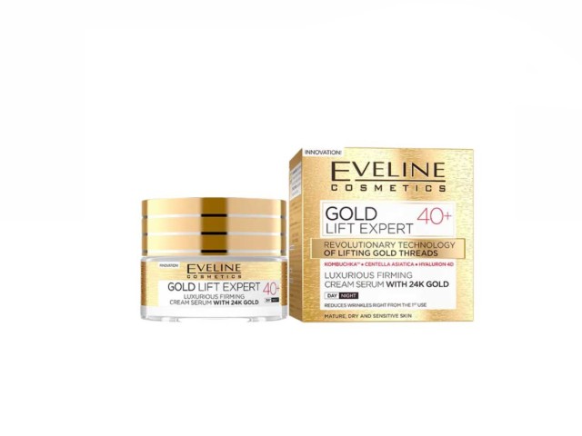 کرم سرم لیفتینگ و ضدچروک طلای اولاین