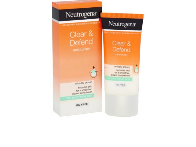 کرم مرطوب کننده ضد جوش نوتروژینا Clear & Defend