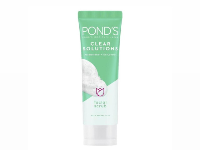 اسکراب پاکسازی صورت پوندز Pond's Clear Solutions Facial Scrub