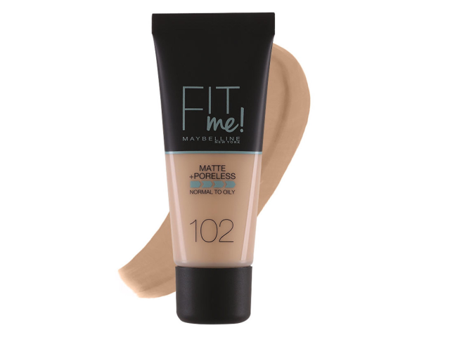 کرم پودر میبلین مدل Fit Me شماره 102 حجم 30 میلی لیتر