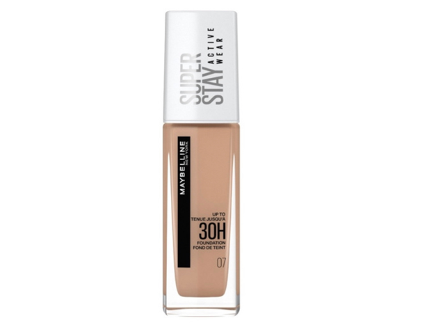 کرم پودر 30 ساعته سوپر استی میبلین شماره ۰۷   MAYBELLIN SUPER STAY FOUNDATION 30H