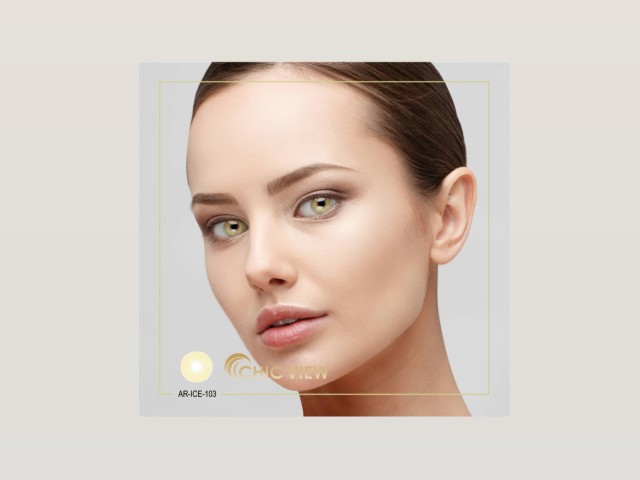 لنز چیک ویو کد 103 (عسلی روشن)