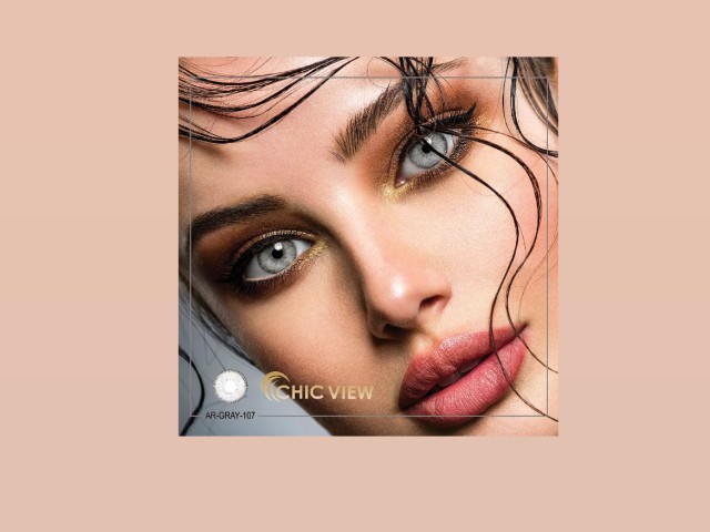 لنز چیک ویو کد107(رنگ طوسي)