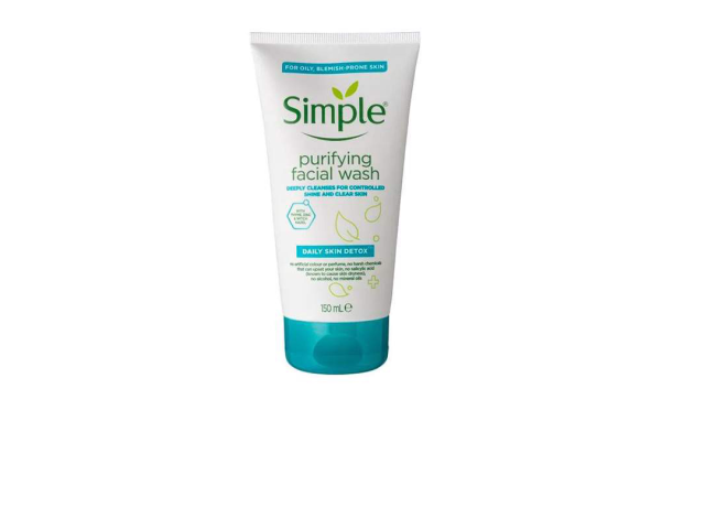 ژل شستشوی صورت پاک کننده روزانه دتاکس سیمپل