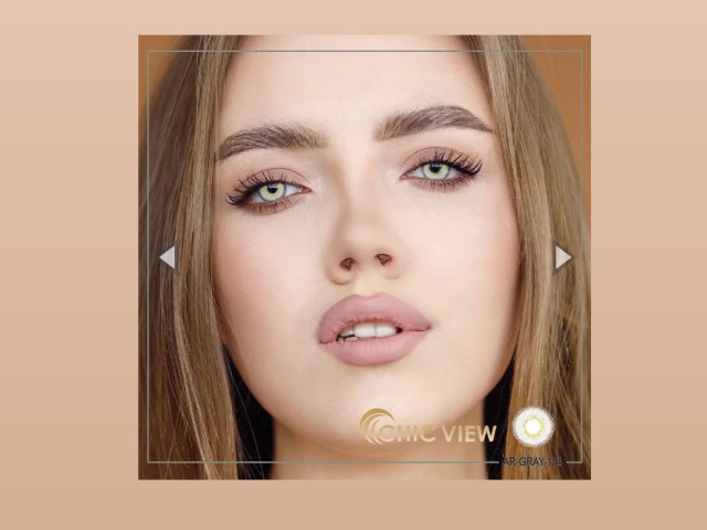 ‎لنز برند چیک ویو کد114(رنگ سبز مات)