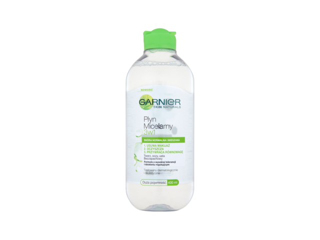 میسلار واتر گارنیر مناسب پوست مختلط چرب حساس اصل فرانسه