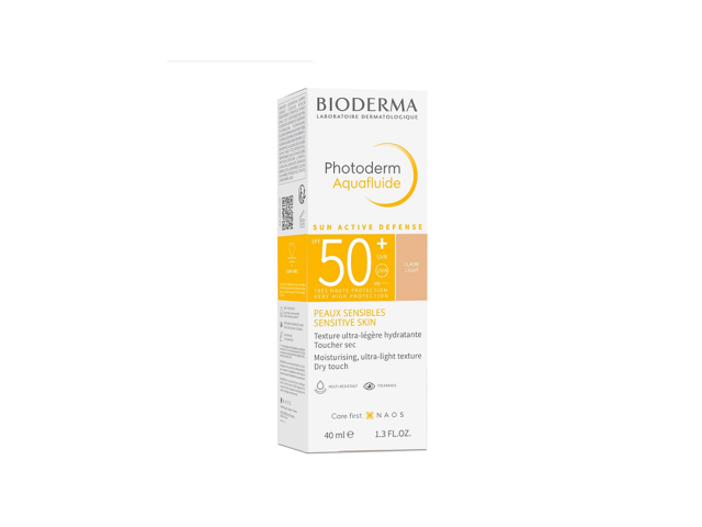 فلویید ضدآفتاب رنگ روشن بایودرما فتودرم Bioderma Aquafluide SPF50 حجم 40 میلی لیتر
