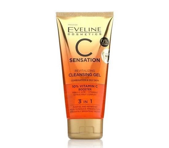 ژل شستشو صورت ویتامین C اولاین Eveline