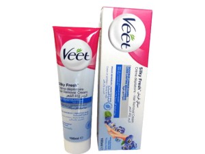 کرم موبر ویت Veet برای پوستهای حساس مدل Smooth &amp; Fresh حجم 100 میلی