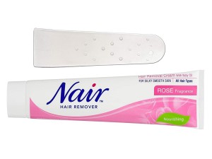 کرم موبر نیر(nair) با اسانس گل رز