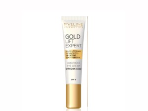 کرم دور چشم طلا اولاین EVELINE GOLD LIFT EXPERT حجم ۱۵ میلی لیتر