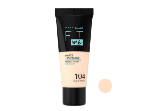 کرم پودر میبلین مدل میبلین Fit me شماره 104 حجم 30 میلی لیتر