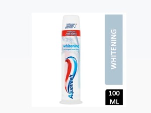 ‎خمیر دندان پمپی اکوافرش Aquafresh مدل Whitening