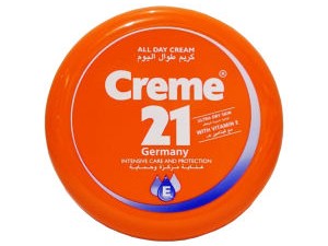 ‎کرم مرطوب کننده کرم 21 مدل کلاسیک حجم ۱۵۰میل اصل آلمان
