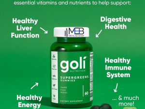 پاستیل سوپرگرین گلی (سبز) GOLI SUPERGREENS