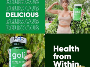 پاستیل سوپرگرین گلی (سبز) GOLI SUPERGREENS