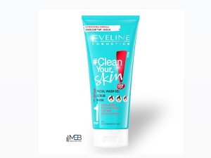 ژل شستشوی ۳ کاره اولاین Eveline حجم ۲۰۰ میل