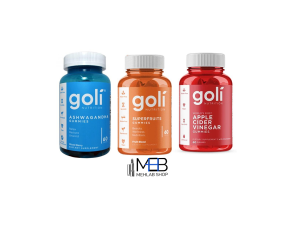 پک سه عددی پاستیل گلی " پاستیل ریلکس کننده آشواگاندا ، سرکه سیب گلی ، ویتامینه سوپرفروت