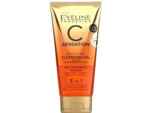 ژل شستشو صورت ویتامین C اولاین Eveline