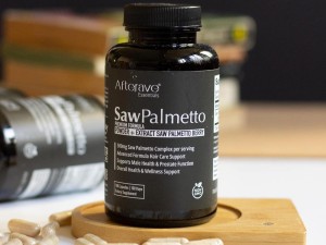 مکمل تقویت مو سائوپالمتو افترایو Afterave Essential Saw Palmetto Supplement