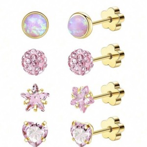 پیرسینگ صورتی