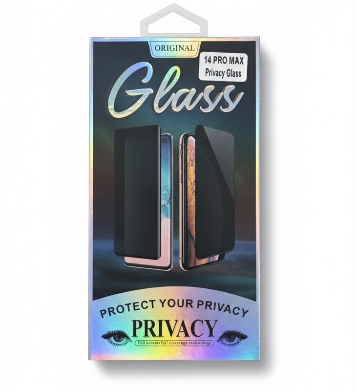گلس پرایوسی آیفون(14Pro Max ( full screen full covarage technology