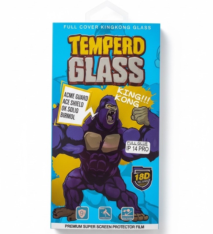 گلس آیفون 14Pro /full cover kingkong glass