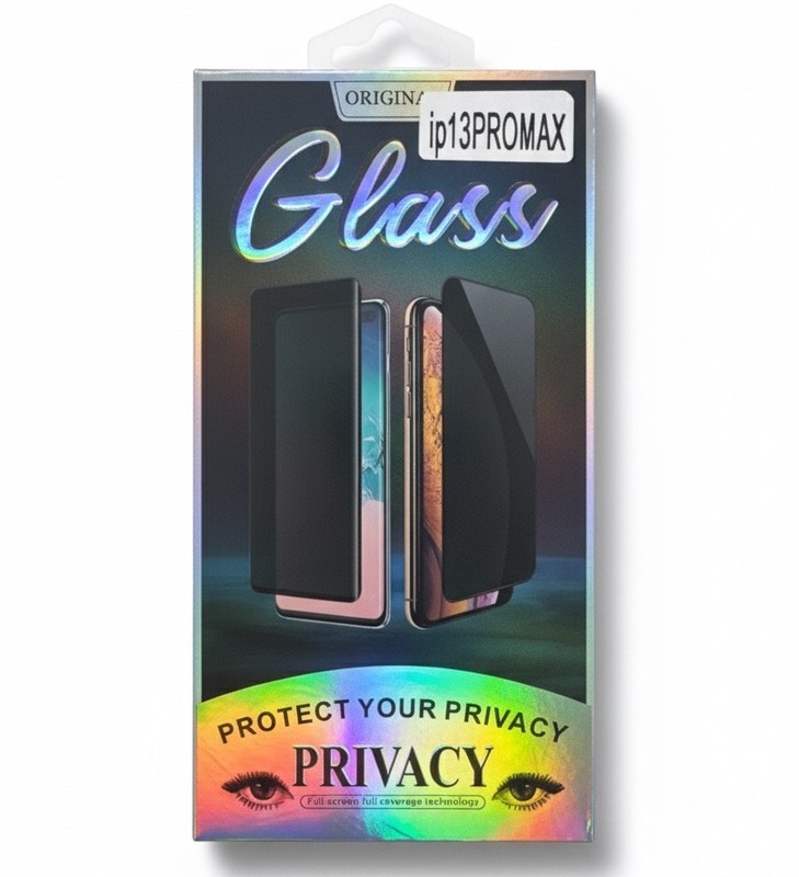 گلس پرایوسی آیفون  13Pro Max full screen full covarage technology