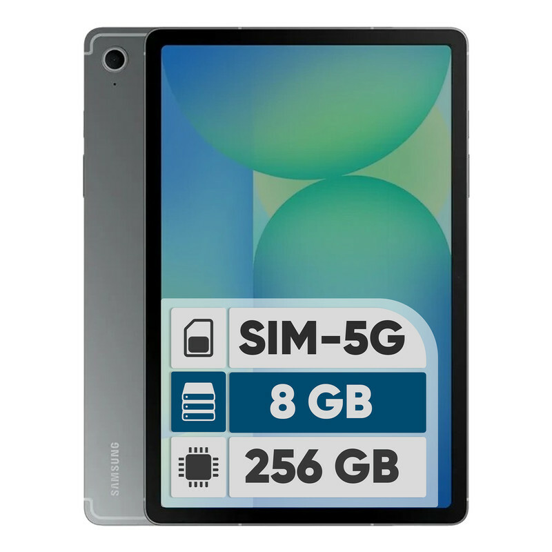 تبلت 10.9 اینچ سامسونگ مدل Galaxy Tab S10 Lite با ظرفیت 256 گیگابایت و رم 8 گیگابایت، قابلیت پشتیبانی از سیم‌ کارت، رزولوشن دوربین اصلی ۸ مگاپیکسل، پشتیبانی از قلم