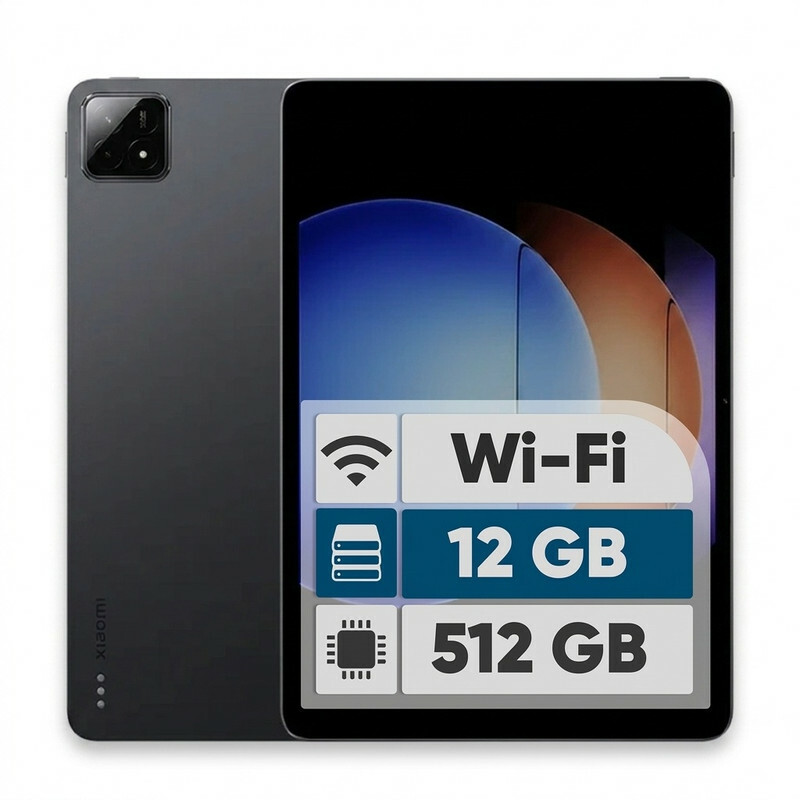 تبلت ۱۲.۴ اینچ شیائومی مدل Pad 6S Pro ظرفیت 512 گیگابایت و رم 12 گیگابایت(نقدی)