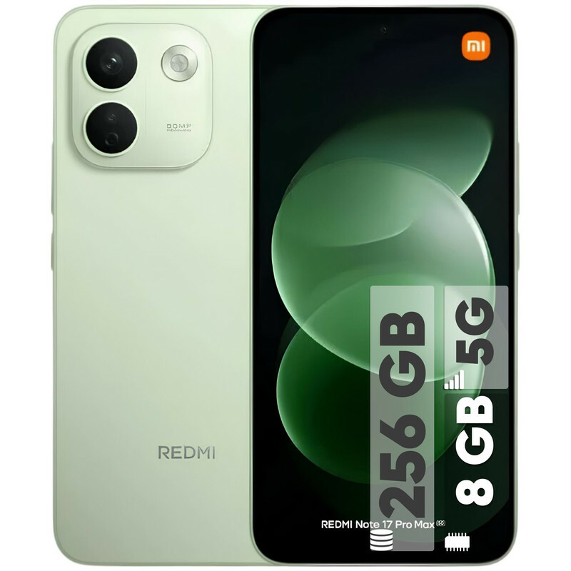 گوشی موبایل شیائومی مدل Redmi Note 17 Pro Max 5G دو سیم کارت ظرفیت 256 گیگابایت و رم 8 گیگابایت(نقدی)