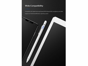 قلم نوری یوسامز مناسب برای آیپد USAMS US-ZB057 Active Touch Screen Capacitive Stylus Pen