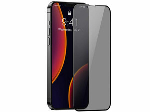 پک 2 تایی گلس حریم شخصی تمام صفحه آیفون 13 مینی بیسوس Baseus Apple iPhone 13 Mini Anti-Spy Glass Film SGQP010601