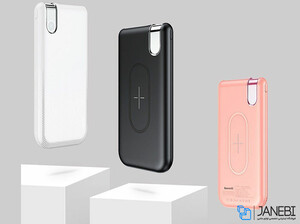 پاور بانک و شارژر وایرلس بیسوس Baseus Thin Version 10000mAh Wireless Charging Power Bank
