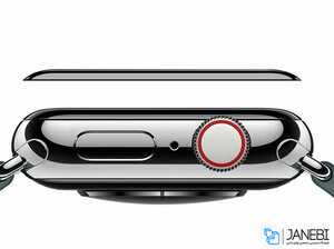 محافظ صفحه نمایش شیشه ای نیلکین اپل Nillkin 3D AW+ Glass Apple Watch 44mm