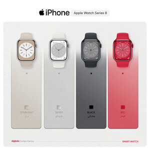 ساعت هوشمند اپل مدل Series 8 Aluminum 41mm