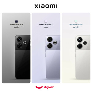 گوشی موبایل شیائومی مدل Poco M6 4G دو سیم کارت ظرفیت 256 گیگابایت و رم 8 گیگابایت