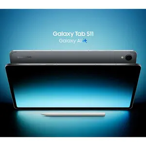 تبلت ۱۱ اینچ سامسونگ مدل Galaxy Tab S11 ظرفیت 256 گیگابایت و رم 12 گیگابایت، قابلیت پشتیبانی از سیم کارت، رزولوشن دوربین ۱۳ مگاپیکسل، پشتیبانی از قلم و کیبورد