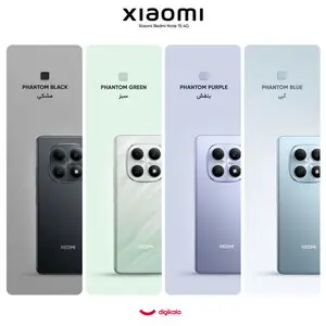 گوشی موبایل شیائومی مدل Redmi Note 15 4G دو سیم کارت ظرفیت 256 گیگابایت و رم 8 گیگابایت اعتباری اسنپ پی