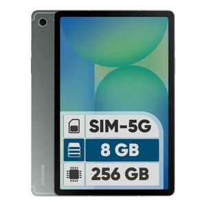 تبلت 10.9 اینچ سامسونگ مدل Galaxy Tab S10 Lite با ظرفیت 256 گیگابایت و رم 8 گیگابایت، قابلیت پشتیبانی از سیم‌ کارت، رزولوشن دوربین اصلی ۸ مگاپیکسل، پشتیبانی از قلم
