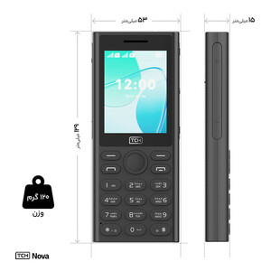 گوشی موبایل تی سی اچ مدل Nova دو سیم کارت ظرفیت 8 مگابایت(نقدی)